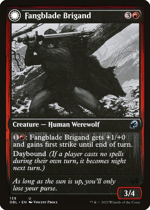Fangblade Brigand // Fangblade Eviscerator - Nonfoil