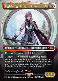 Lightning, Army of One (Borderless 320)