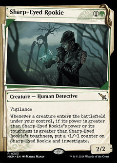Sharp-Eyed Rookie (Dossier Showcase)
