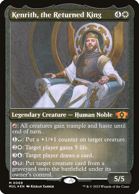 Kenrith, the Returned King - Etched