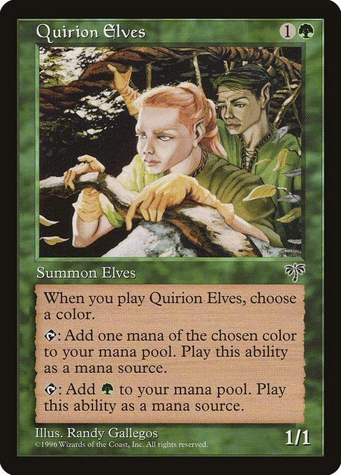 Quirion Elves - Nonfoil