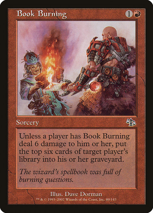 Book Burning - Nonfoil