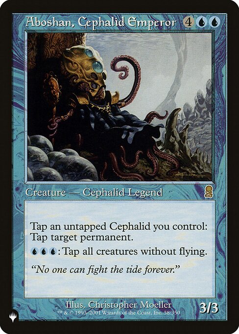 Aboshan, Cephalid Emperor - Nonfoil
