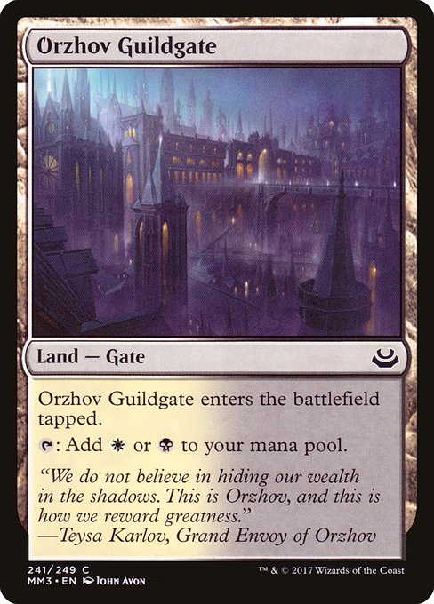 Orzhov Guildgate - Nonfoil