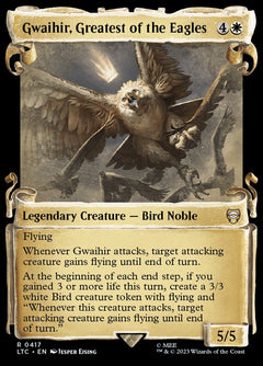 Gwaihir, Greatest of the Eagles (Scroll Showcase)