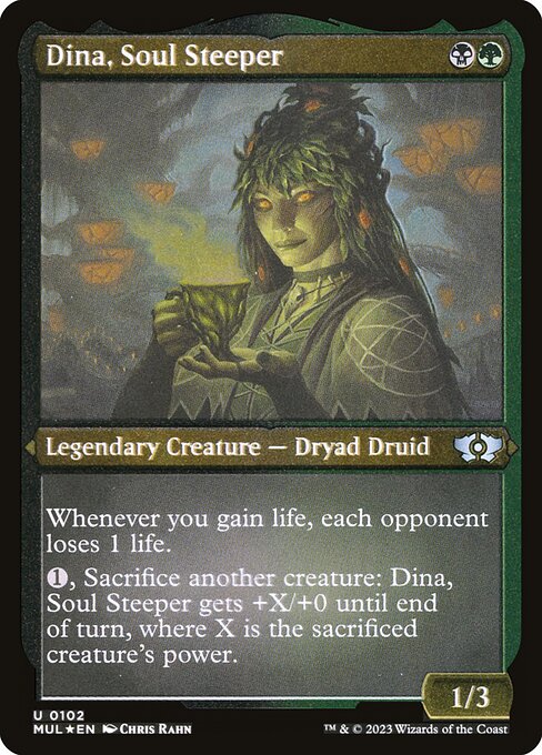 Dina, Soul Steeper - Etched