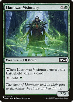Llanowar Visionary (M21-193)