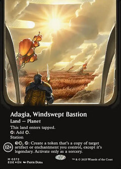 Adagia, Windswept Bastion (Viewport Showcase - Galaxy Foil)