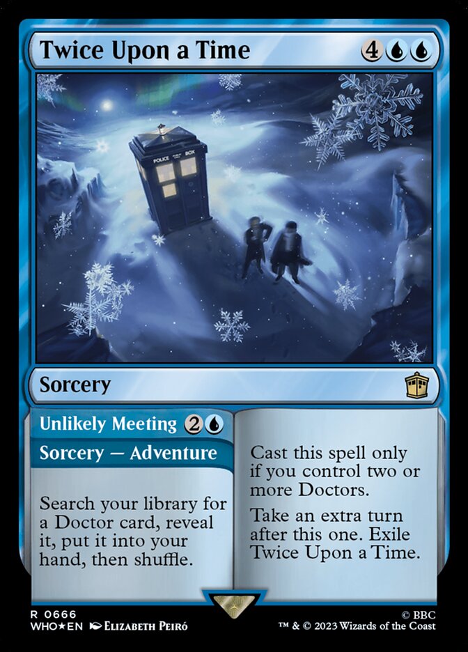 Twice Upon a Time // Unlikely Meeting (Surge Foil)