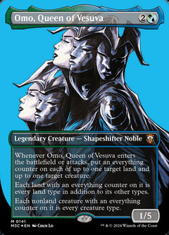 Omo, Queen of Vesuva (Borderless - Ripple Foil)
