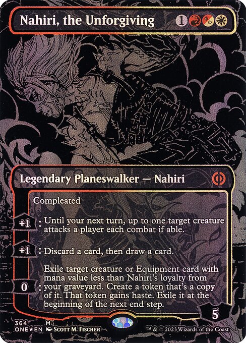 Nahiri, the Unforgiving - Foil