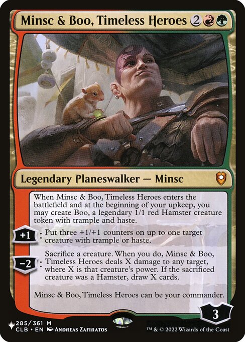 Minsc & Boo, Timeless Heroes - Nonfoil