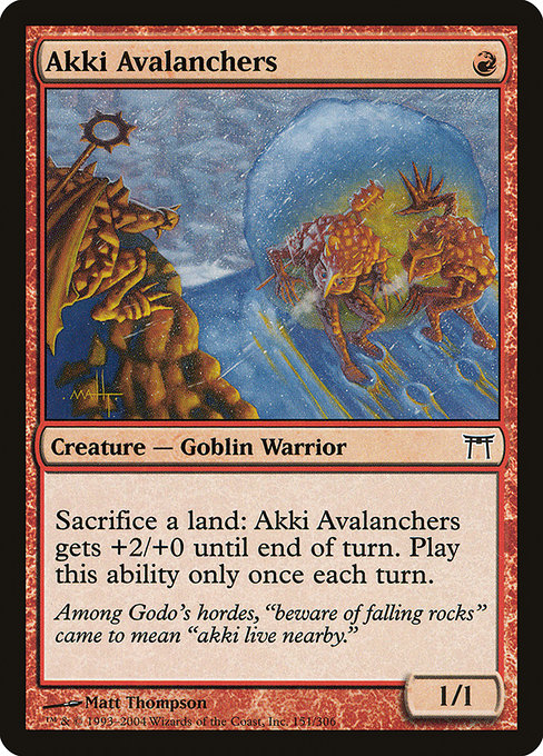 Akki Avalanchers - Nonfoil