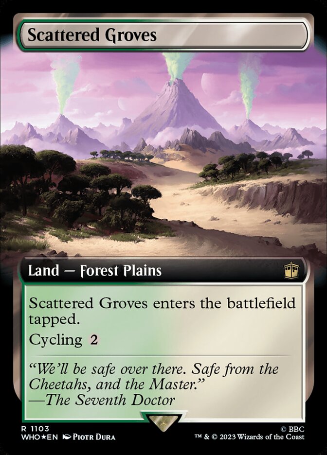 Scattered Groves (Extended Art - Surge Foil)
