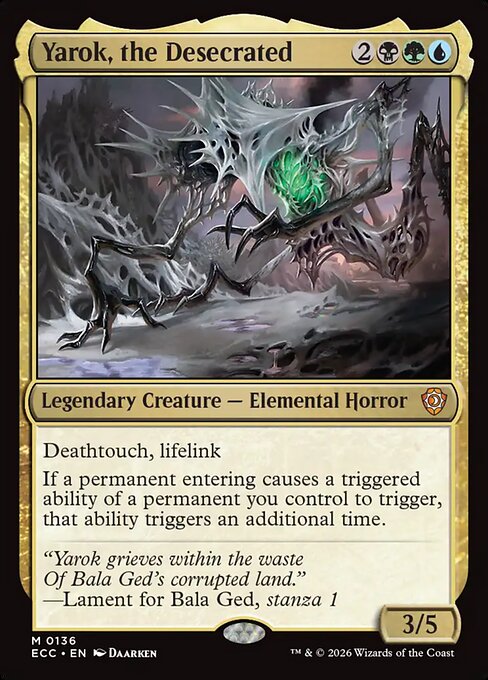 Yarok, the Desecrated - Nonfoil