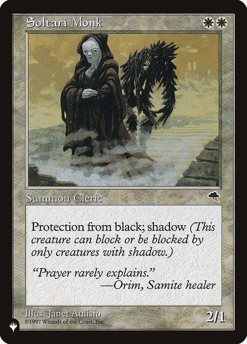 Soltari Monk - Nonfoil
