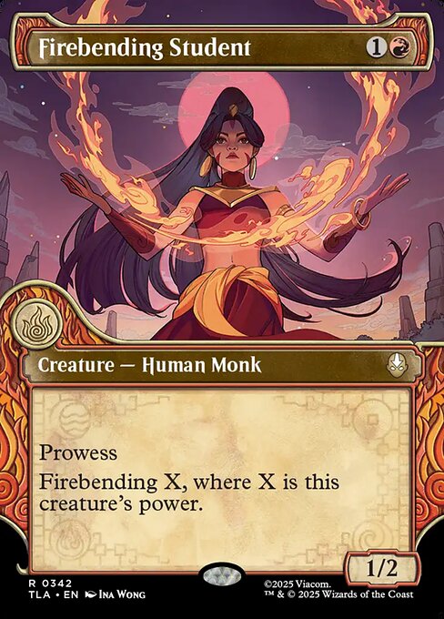 Firebending Student - Nonfoil