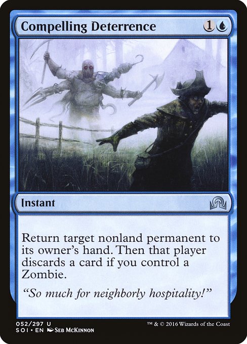 Compelling Deterrence - Nonfoil