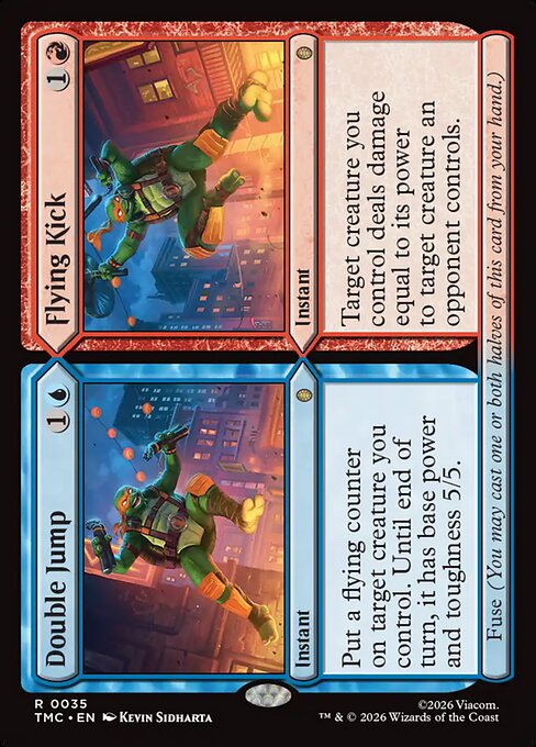 Double Jump // Flying Kick - Nonfoil