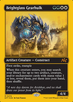 Brightglass Gearhulk (Gold Foil)