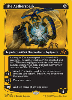 The Aetherspark (Gold Foil)