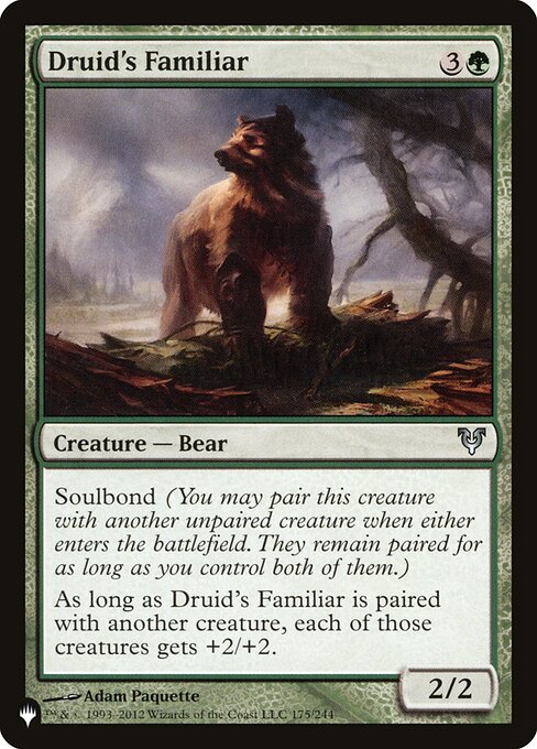 Druid's Familiar - Nonfoil