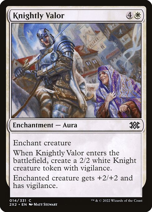 Knightly Valor - Nonfoil