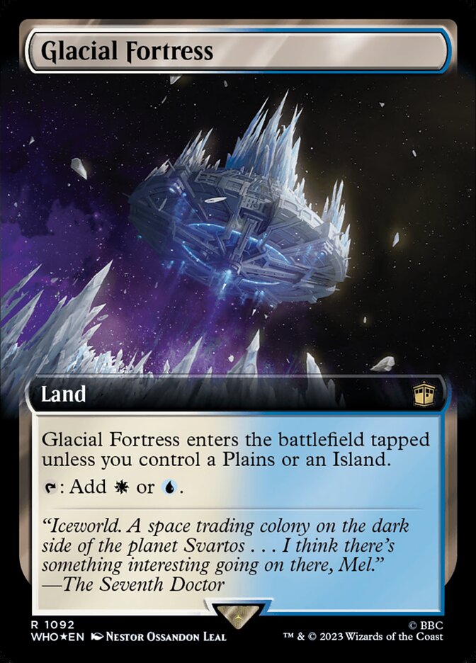 Glacial Fortress (Extended Art - Surge Foil)