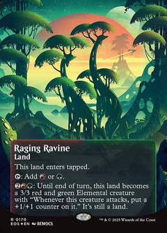 Raging Ravine (Borderless - Poster Galaxy Foil)