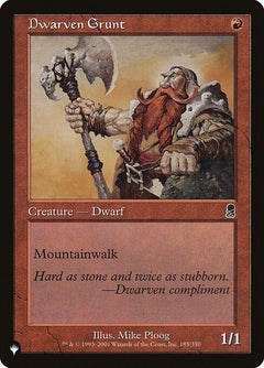 Dwarven Grunt (ODY-185)