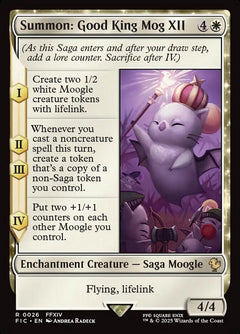 Summon: Good King Mog XII