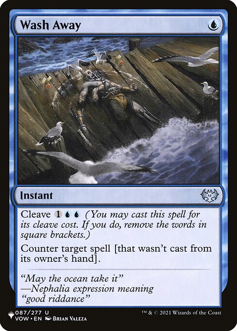 Wash Away - Nonfoil