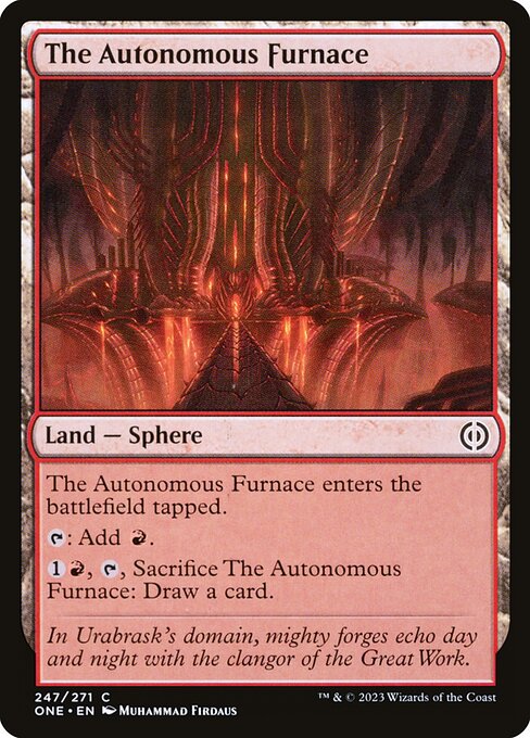 The Autonomous Furnace - Nonfoil