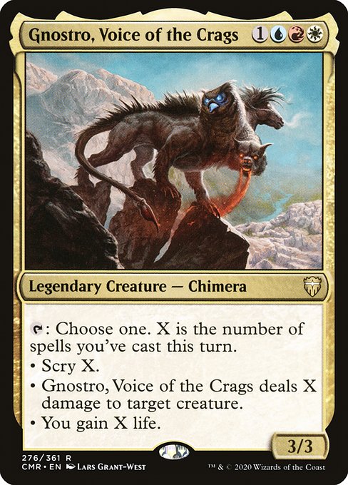 Gnostro, Voice of the Crags - Nonfoil