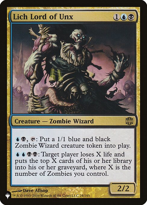 Lich Lord of Unx - Nonfoil