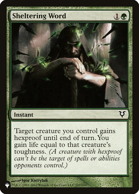 Sheltering Word - Nonfoil