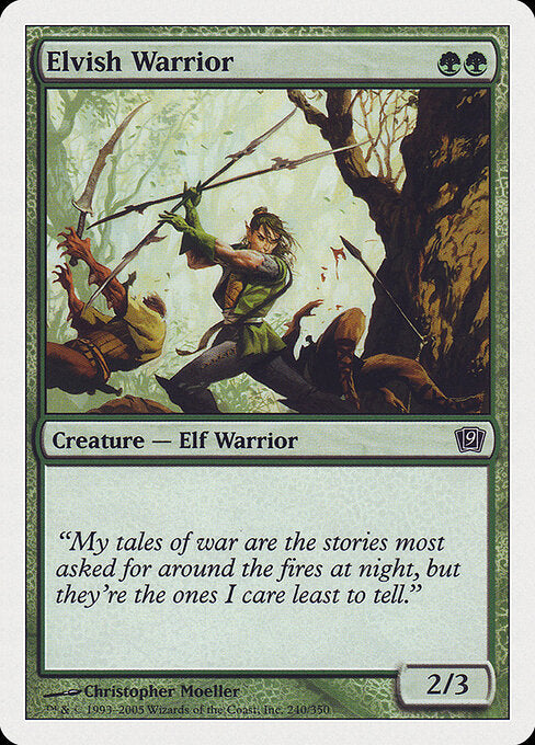 Elvish Warrior - Nonfoil