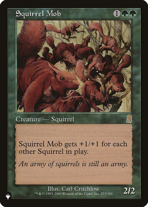 Squirrel Mob - Nonfoil