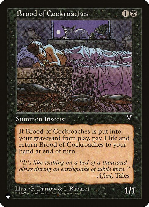Brood of Cockroaches - Nonfoil