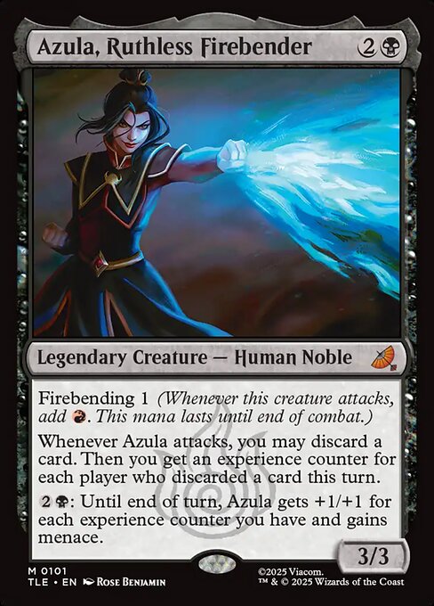 Azula, Ruthless Firebender - Nonfoil