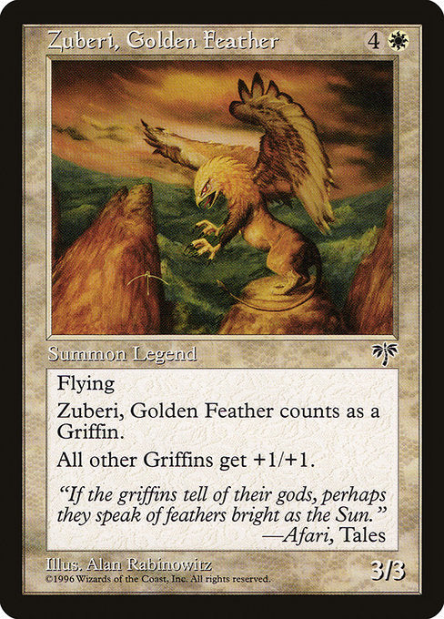 Zuberi, Golden Feather - Nonfoil