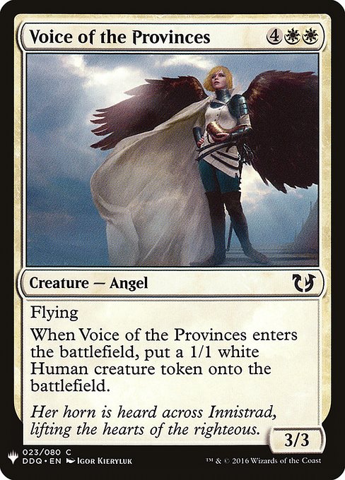 Voice of the Provinces - Nonfoil