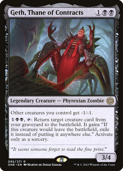 Geth, Thane of Contracts - Nonfoil