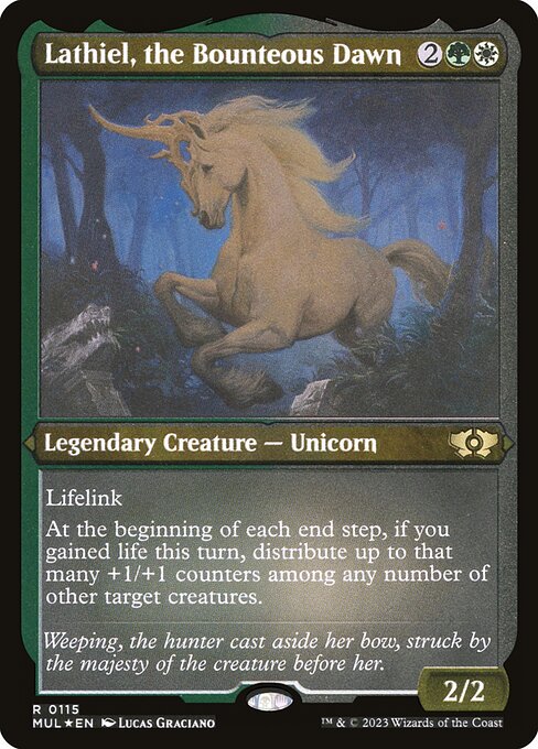 Lathiel, the Bounteous Dawn - Etched