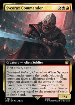 Sycorax Commander (Extended Art - Surge Foil)