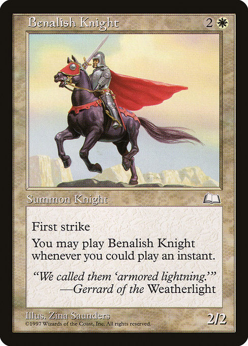 Benalish Knight - Nonfoil