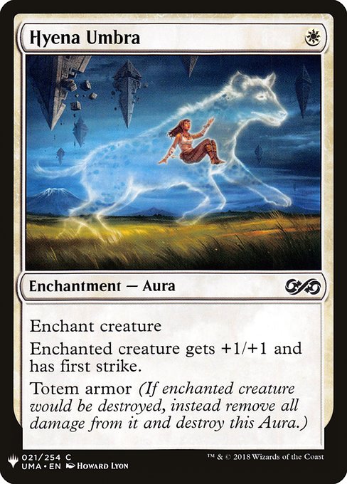 Hyena Umbra - Nonfoil