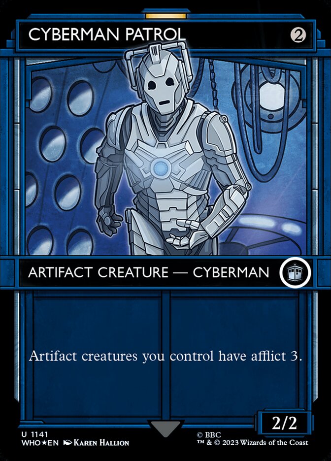 Cyberman Patrol (Showcase - Surge Foil)