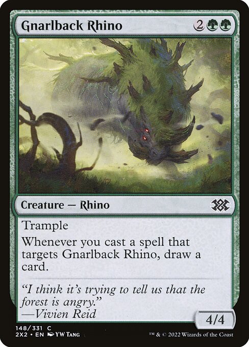 Gnarlback Rhino - Nonfoil