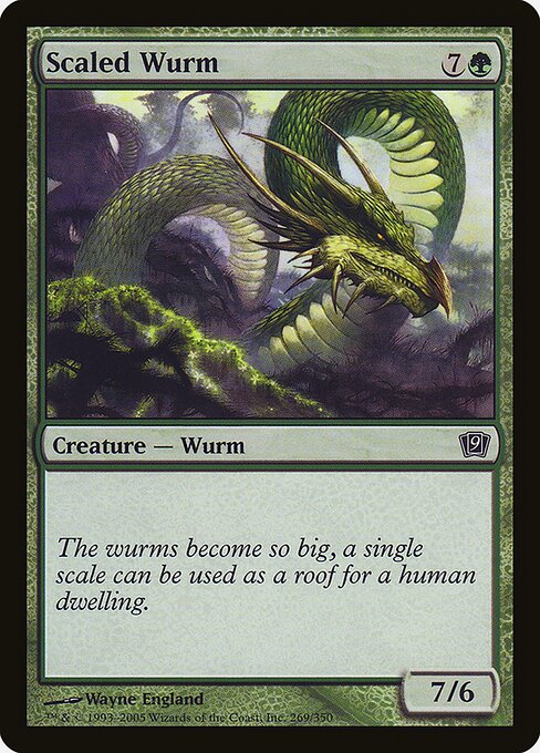 Scaled Wurm - Foil